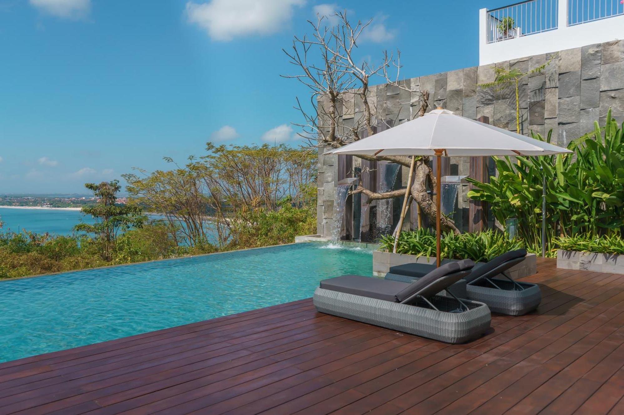 Beyond The Sea - Luxe Sea View Villa In Jimbaran Экстерьер фото